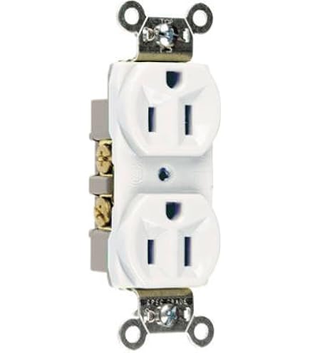 Pass & Seymour S1-18-W Plastic 1-Gang Old Work Switch Outlet